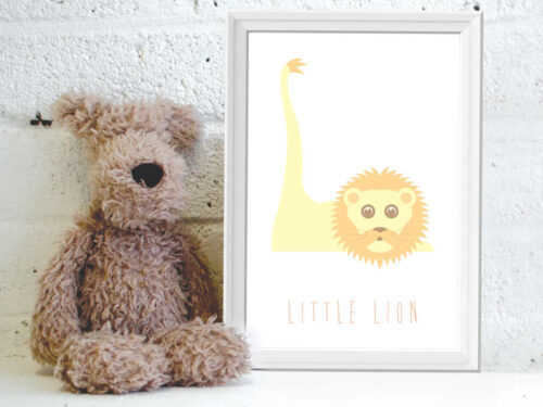Nursery wall print
